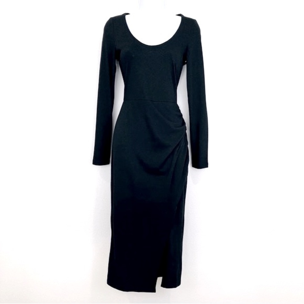 NWOT Treasure & Bond Side Ruched Midi Dress